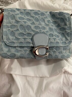 Coach Soft Tabby Bag in Light Denim